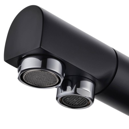 Robinet mitigeur 3 voies - Denali - Noir