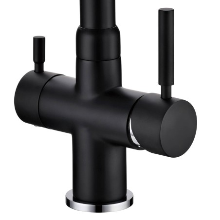 Robinet mitigeur 3 voies - Denali - Noir