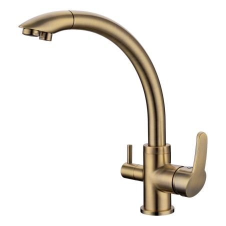 Robinet mitigeur 3 voies - Everglades - Bronze