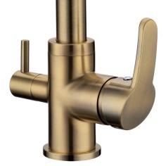 Robinet mitigeur 3 voies - Everglades - Bronze 2