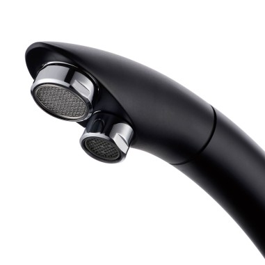 Robinet mitigeur 3 voies - Everglades - Noir