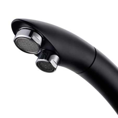 Robinet mitigeur 3 voies - Everglades - Noir