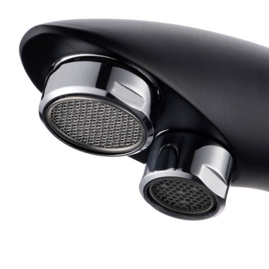 Robinet mitigeur 3 voies - Everglades - Noir