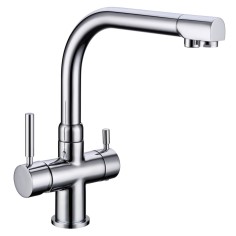 Robinet mitigeur 3 voies - Denali - Chromé