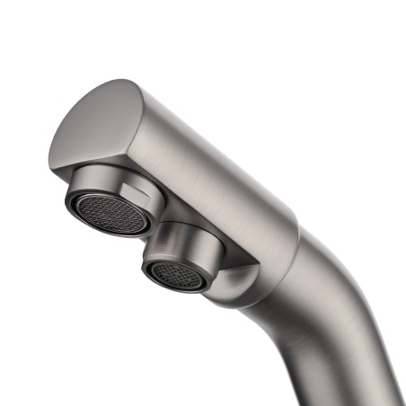 Robinet mitigeur 3 voies - Samoa - Nickel brossé