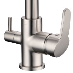 Robinet mitigeur 3 voies - Everglades - Nickel brossé 2