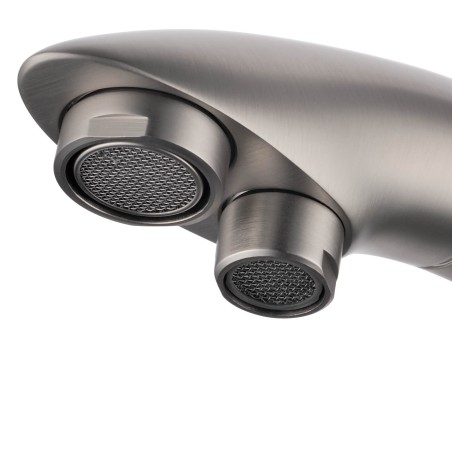 Robinet mitigeur 3 voies - Everglades - Nickel brossé