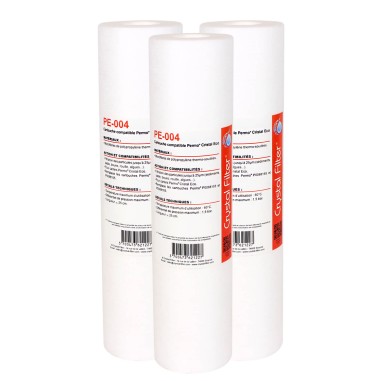 Cartouche compatible Permo Cristal Eco - P0088155 - Crystal Filter® PE-004 (lot de 3)