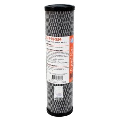 Cartouche CCI-10-934 double-action charbon actif imprégné - Cellulose 10µm - 9"3/4 - Crystal Filter®