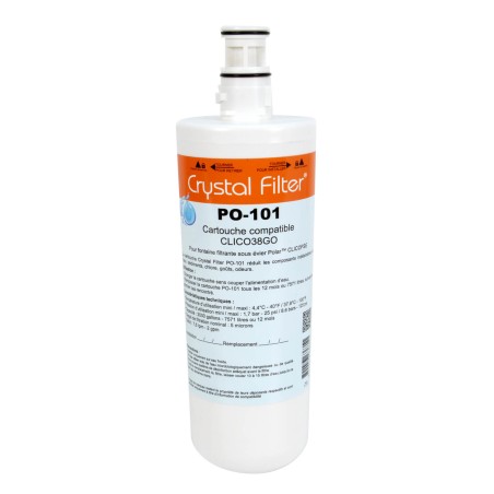 Cartouche Clico38GO compatible pour Clico FSE - Crystal Filter® PO-101