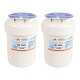 Filtre MWF - Filtre frigo GE General Electric compatible - Crystal Filter® CRF3699 (lot de 2)