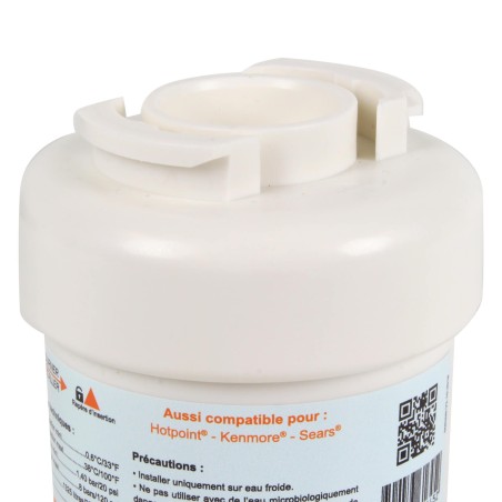 Filtre MWF - Filtre frigo GE General Electric compatible - Crystal Filter® CRF3699 (lot de 2)