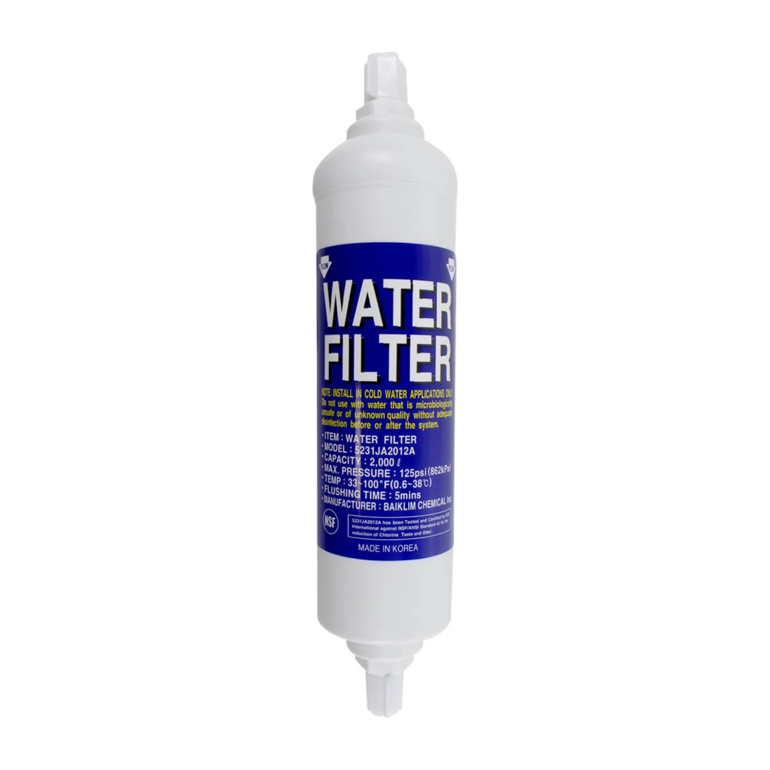 Filtre à Eau Original LG BL9808 Pour Réfrigérateur - 5231JA2003A ADQ73693903