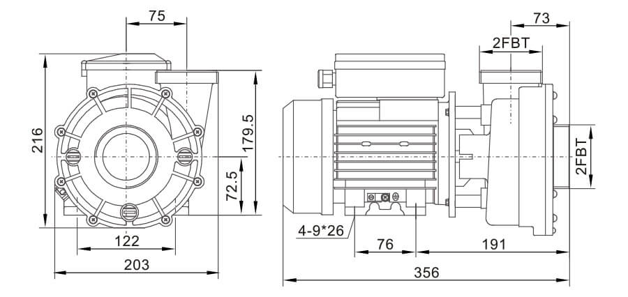 Dimensions - WTC50M-C